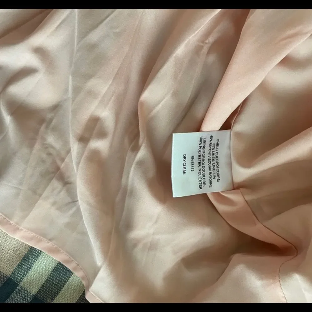Gal Meets Glam Peyton Linen Dress size 8 - Picture 5 of 6